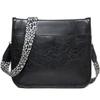 KEEPOP Crossbody Bags for Women Designer Leather Hobo Handbags With 2 Adjustable Leopard Guitar Strap Shoulder Bucket Bags view 1
