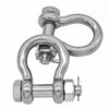 YANYUCB Bow Shackle, Heavy Duty D Ring Shackle, Marine Grade 316 Stainless Steel Boat Anchor Kit Screw Shackle with Cotter Pin(1/2 inch 4 Pack) view 3
