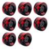 Yidome 8 Piece 82A 58mm x 32mm QUAD Roller Skates Wheels with 608RS Bearings for Skateboard/Roller Skates view 1