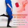 4 Pairs Compression Socks for Women Circulation-Best Support for Flight and Long Sitting or Standing Work, Reduce Swelling and Leg Fatigue, Improve Blood Flow for Daily Office Wear nude L-XL view 2