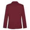YONGHS Boys Classic Fit Sport Blazer Long Sleeve Lapel Suit Jacket Single Breasted Outerwear Coat Burgundy 12 Years view 2