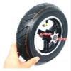 Electric Scooter Tire 10 Inch Vacuum Inflatable Full WheelPneumatic Tire Wheel Hub Send Butterfly Brake Solid Tire Electric Scooter Scooter tires view 1