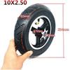 Electric Scooter Tire 10 Inch Vacuum Inflatable Full WheelPneumatic Tire Wheel Hub Send Butterfly Brake Solid Tire Electric Scooter Scooter tires view 3