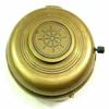 Vintage Brass Compass Tabletop Maritime Compass with Clock Navigational Tool for Hiking Trekking Travelling & Camping view 2