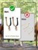 Vintage Cowboy Spurs for Men 4.1x3 Inch,Zinc Alloy Western Boot Spurs with Rotating Rowels, Antique Gold Equestrian Spurs for Riding Training & Competition view 3