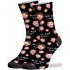 D-Story Custom Face Socks with Photo: Made in USA, Personalized Multiple Socks Funny Novelty Fathers Day Gift for Men Women view 1