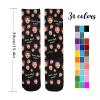 D-Story Custom Face Socks with Photo: Made in USA, Personalized Multiple Socks Funny Novelty Fathers Day Gift for Men Women view 4