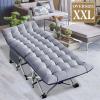DoCred Oversized XXL Folding Camping Cot with Mattress, 2 Pack Heavy Duty Sleeping Cot Bed Portable Adults Outdoor Bed with Carry Bag, Travel Camp Cots view 4