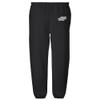 LOGOVISION Henderson State University Primary Logo Mens Jogger Sweatpants, Black, Medium view 2