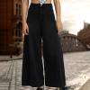 Women Jeans High Waisted Trendy Stretch Boyfriend Baggy Jeans Straight Wide Leg Casual Denim Pants Teen Girls Trousers view 2