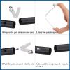 INCREWAY Tent Pole Clips, 8Pcs Kayak Paddle Spring Snap Clips, Manganese Steel Tent Pole Push Button Spring Clips for Camping Kayak Paddle Tent Pole, 10mm view 4