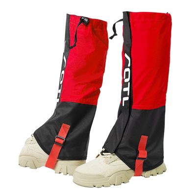 DeaRyU Leg Gaiters,children's Leggings for Hiking Waterproof and Adjustable Snow Boot Covers Gaiters for Walking, Hunting, Mountain Climbing, and Snowshoeing (Color : Style 3, Size : One size)