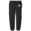 LOGOVISION Fort Valley State University School Logo Mens Jogger Sweatpants, Black, Medium view 2