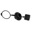Estink Inflatable Boat Valve, Towable Tube Plug Black Plastic Inflatable Fishing Boat Replacement Valve Secure Sealing One Way Replacement Screw Valve, Towable Tube Plug Replacement for view 4