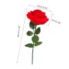 Acinkeety Unique Rose Flower Ring Holder Floral Engagement Ring Box Valentine's Day Gift Jewelry Gift Box for Proposal Ring Floral Engagement Ring Box Jewelry Display Cases Elegant view 3