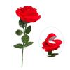 Acinkeety Unique Rose Flower Ring Holder Floral Engagement Ring Box Valentine's Day Gift Jewelry Gift Box for Proposal Ring Floral Engagement Ring Box Jewelry Display Cases Elegant view 4