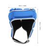 Youth Football Helmet, EVA Foam Adjustable Tightness Breathable Soft Elastic Moisture Absorption Soft Football Helmet view 2