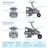 AOHRO SK6000FB Saltwater Surf Fishing Spinning Reel 5+1BB Heavy Duty Aluminum Spool view 3