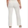 Rafaella Women's Soft Crepe Modern Fit Dress Pants, Egret, 4 view 2