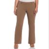 Rafaella Women's Soft Crepe Modern Fit Dress Pants, Fossil, 8 view 1