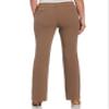 Rafaella Women's Soft Crepe Modern Fit Dress Pants, Fossil, 8 view 2