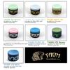 YEUEK TAOM Pool Chalk Holder Round Shaped Practical Tool Billiards Accessories Magnetic Mini Chalk Tip Case Container Round Box Billiards view 2