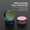 YEUEK TAOM Pool Chalk Holder Round Shaped Practical Tool Billiards Accessories Magnetic Mini Chalk Tip Case Container Round Box Billiards view 4