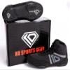 KO Sports Gear Youth and Kid's Wrestling Shoes, Ideal for Young Wrestlers (Black Out, 1) view 3