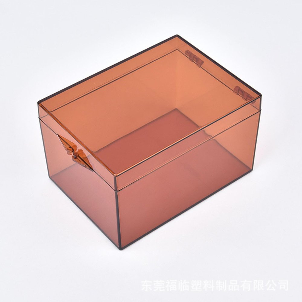KAYNO Brown PC plastic box rectangular storage box