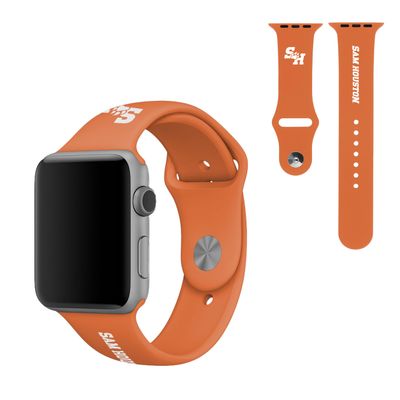 SOAR NCAA Silicone Watch Band 38mm, Sam Houston State Bearkats