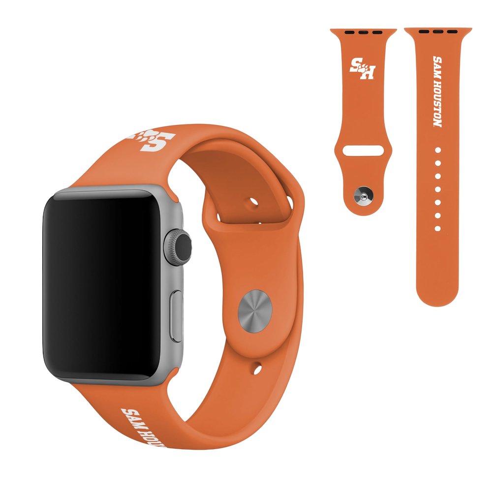 SOAR NCAA Silicone Watch Band 38mm, Sam Houston State Bearkats