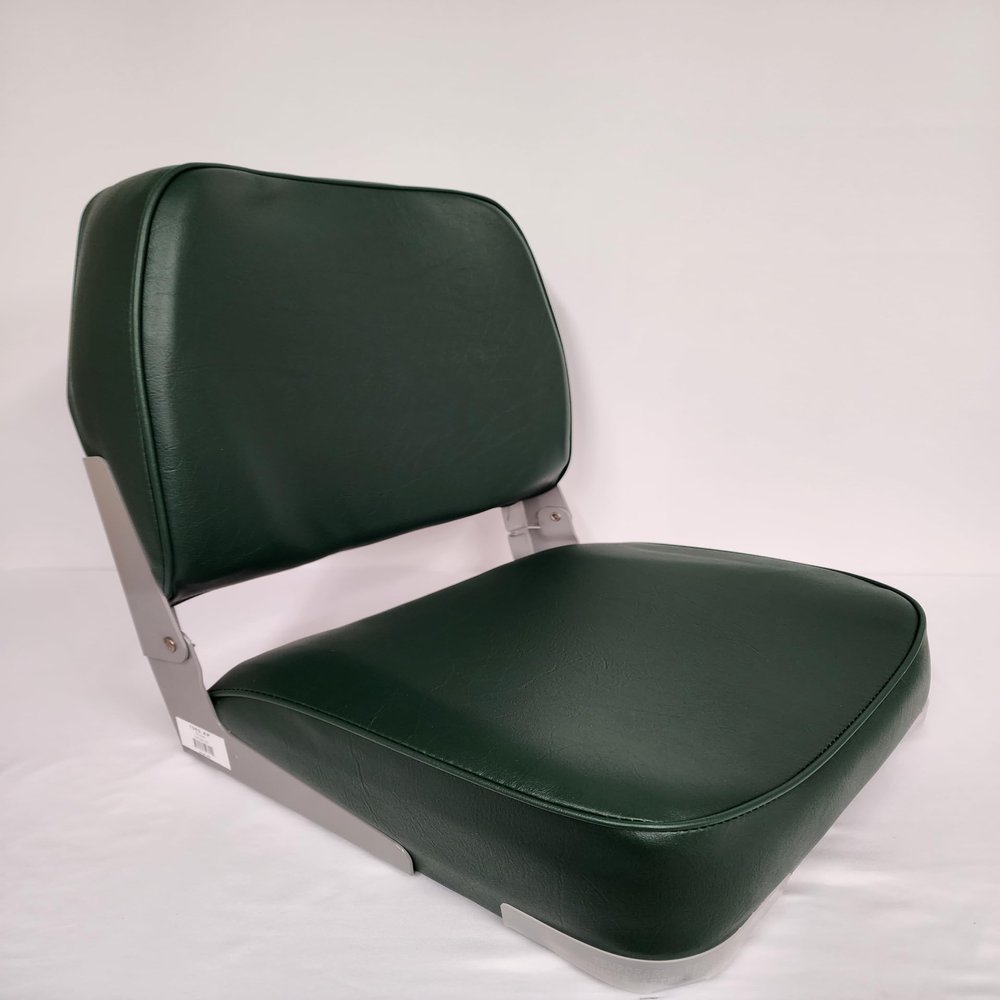 Horizon Manufacturing Boat Seat Fold Down Low Back Green 1003-AP