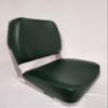 Horizon Manufacturing Boat Seat Fold Down Low Back Green 1003-AP view 1