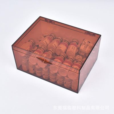 KAYNO Brown PC plastic box rectangular storage box, 200*145*95