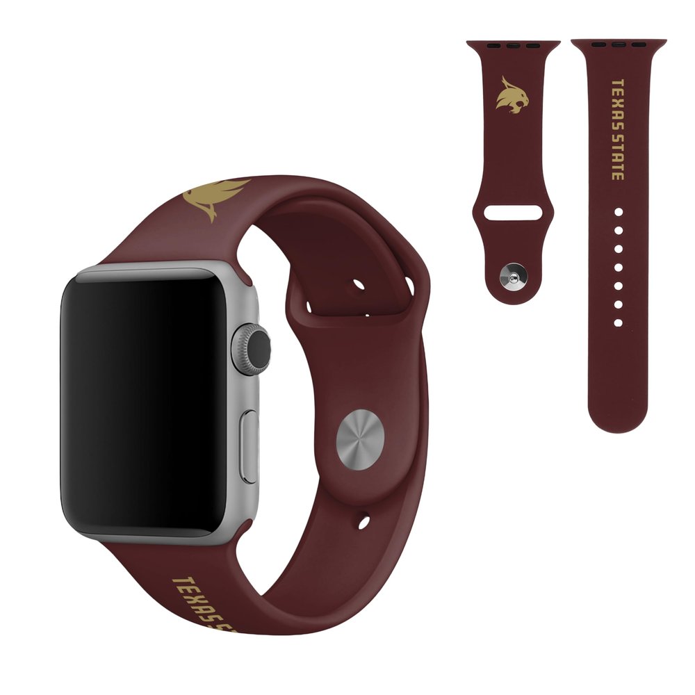 SOAR NCAA Watch Band 38mm, Texas State Bobcats