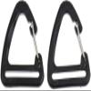 10Pcs Plastic Triangle Carabiner Clips Backpack Hanger Buckle Carabiner Hook Keychain Keyring view 4