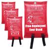 Inf-way Emergency Fire Blanket for Home and Kitchen, 5 Size for Choice, 4 Pack Fire Blankets 3.3x3.3ft view 1