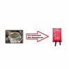 Inf-way Emergency Fire Blanket for Home and Kitchen, 5 Size for Choice, 4 Pack Fire Blankets 3.3x3.3ft view 2