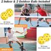 Beue Pickleball Paddles Rackets Set, USAPA Certified, Ergonomic Design Cushion Grip, Honeycomb Core Construction, Professional Tennis Racket,Glassfibre view 3