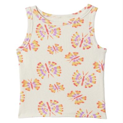 GAP Girls High Neck Tank Butterfly Multi XXL