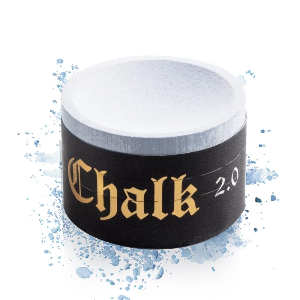 YEUEK TAOM Pool Chalk Holder Round Shaped Practical Tool Billiards Accessories Magnetic Mini Chalk Tip Case Container Round Box Billiards