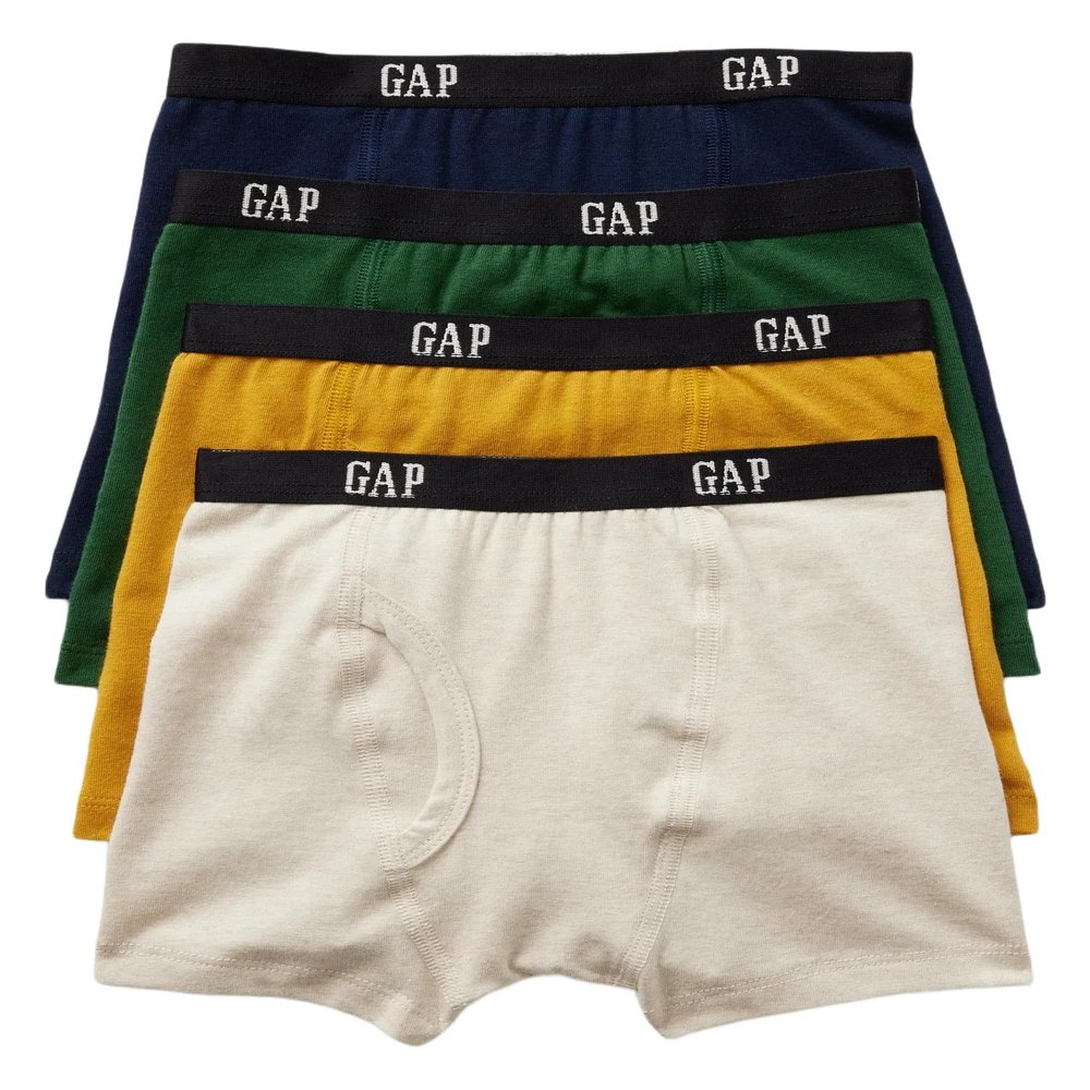 GAP Baby Boys Logo Boxer Underwear Multi 1Cc 4-5YRS