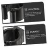 KOMBIUDA 12pcs Rod Holder Clips for Fishing Poles and Pool Cues Lightweight Plastic Brackets for Easy Installation and Space-saving Display for Outdoor Use view 2