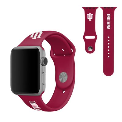 SOAR NCAA Silicone Watch Band 42mm, Indiana Hoosiers