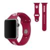 SOAR NCAA Silicone Watch Band 42mm, Indiana Hoosiers view 1