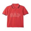 GAP Boys Short Sleeve Logo Polo Shirt Weathered Red L view 1