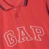GAP Boys Short Sleeve Logo Polo Shirt Weathered Red L view 2
