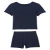GAP baby-girls Tee and Short Rib Set Tapestry Navy 3YRS view 1