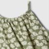 GAP Girls Woven Halter Top Green Floral XL view 3