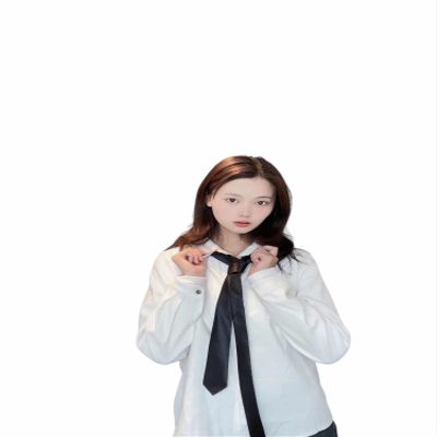5CM JRAI-LI Korean version narrow black tie for men and women for trendy performances